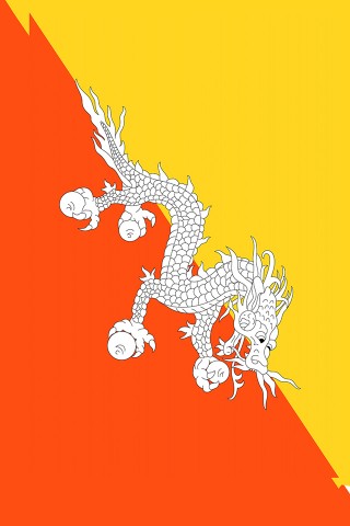 Bhutan Flag