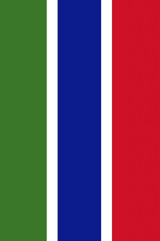 Gambia Flag