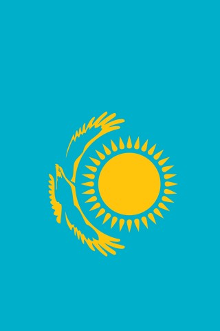 Kazakhstan Flag