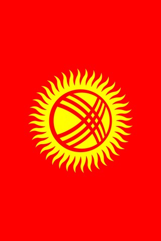 Kyrgyzstan Flag