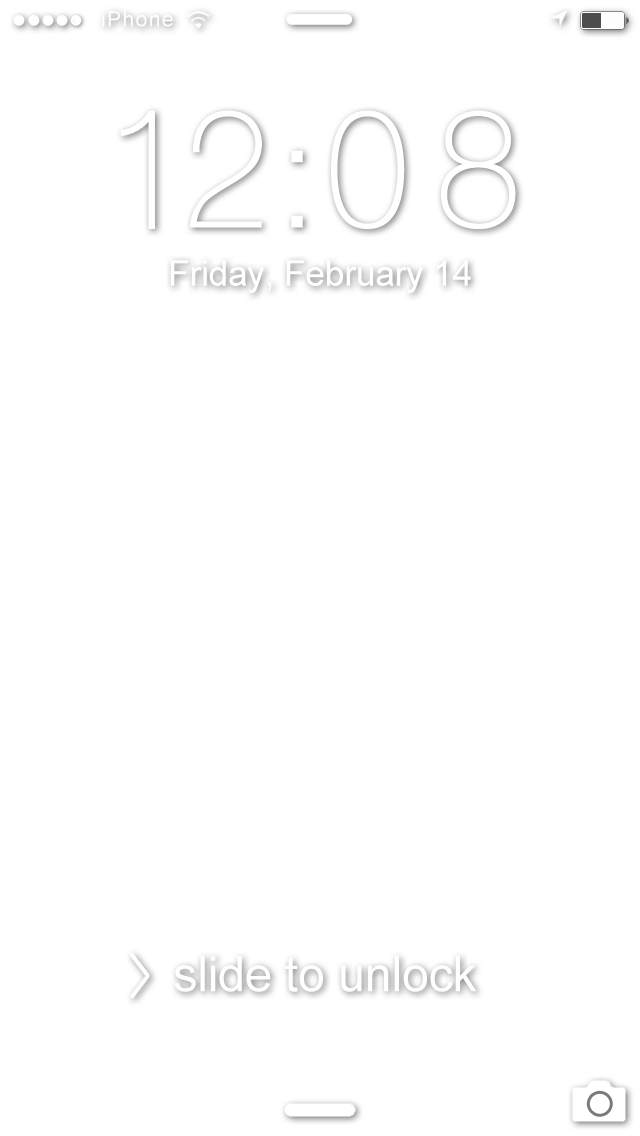 3D Metal Apple Lockscreen Preview