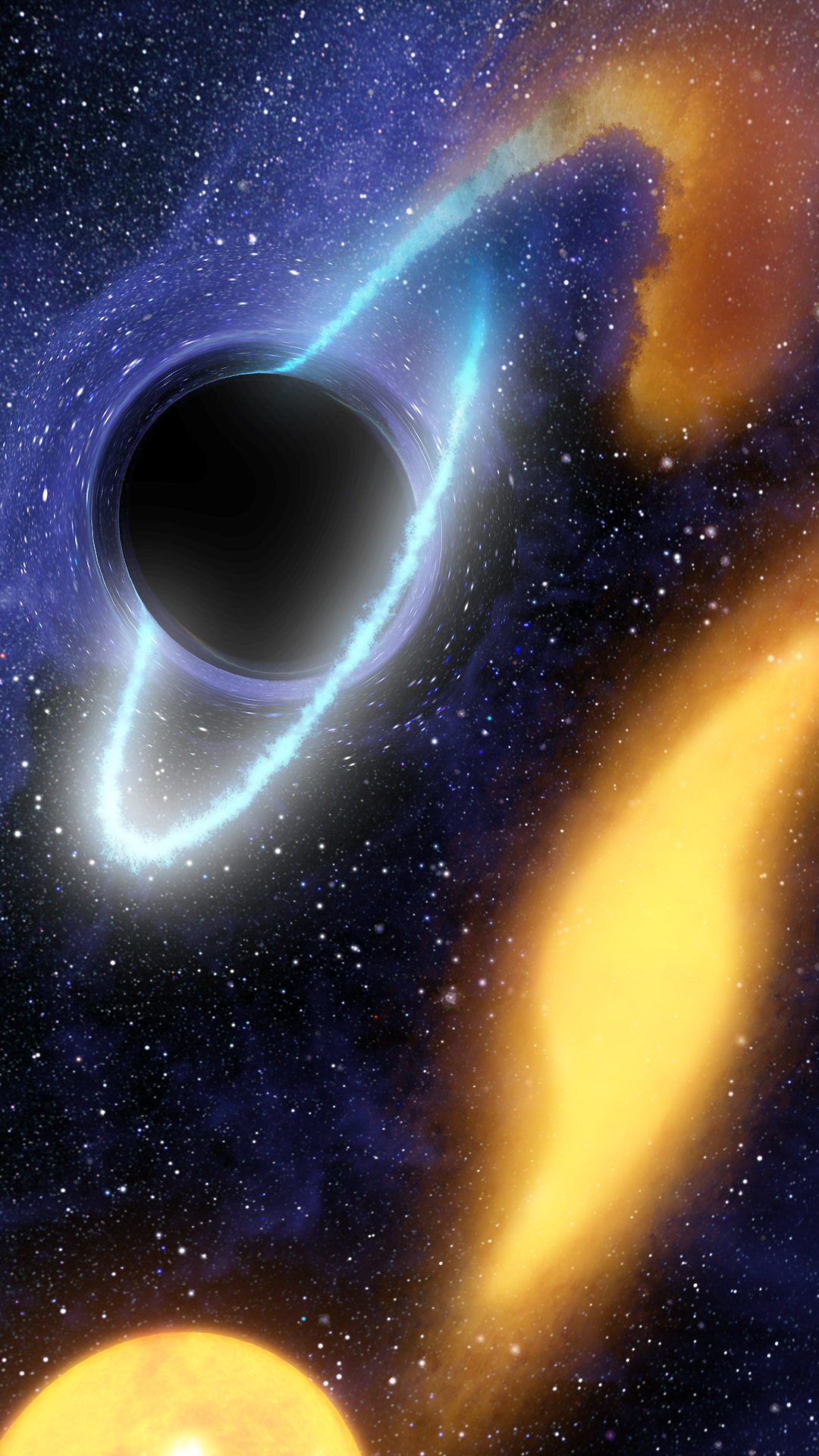 Black Hole iPhone Wallpaper HD