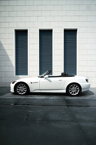 White Convertible