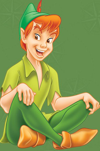 Peter Pan iPhone Wallpaper