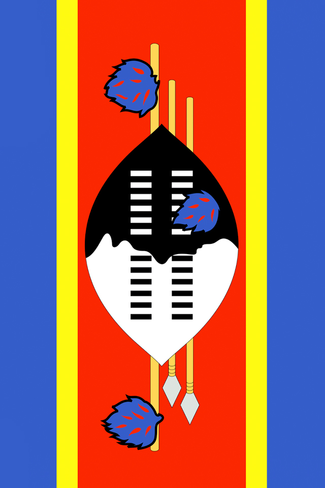 Swaziland Flag Wallpaper