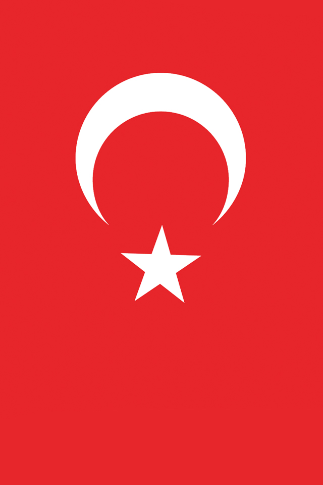 Turkey Flag iPhone Wallpaper HD