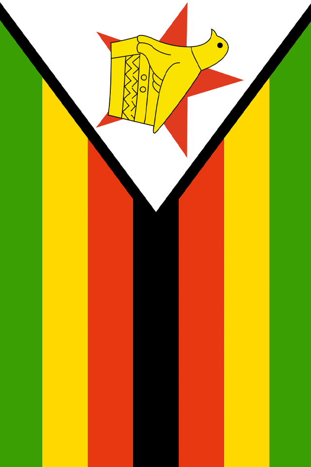 Zimbabwe Flag Wallpaper