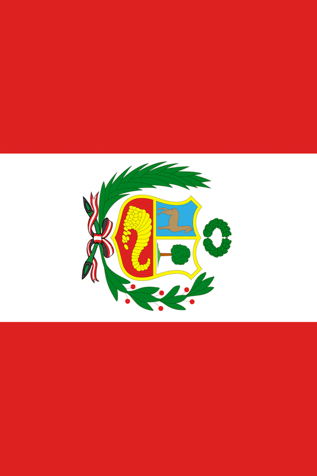 Peru Flag Wallpaper