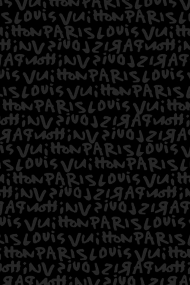 Louis Vuitton Text Wallpaper