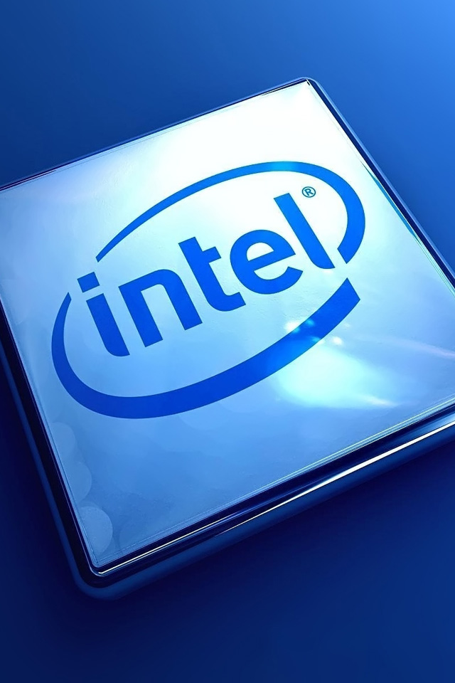 Intel Logo Iphone Wallpaper Hd