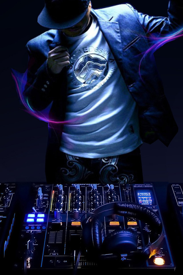 DJ and Mixer Wallpaper
