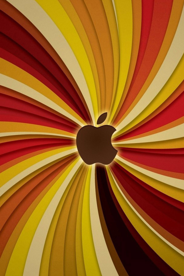 Apple Swirl Wallpaper