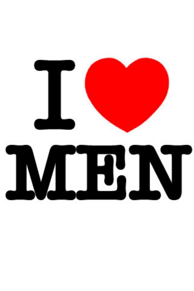 I Love Men Wallpaper