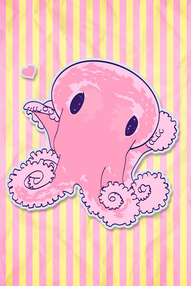 Cute Octopus Wallpaper