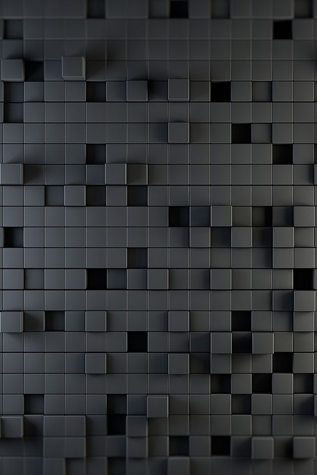 Gray Squares Wallpaper