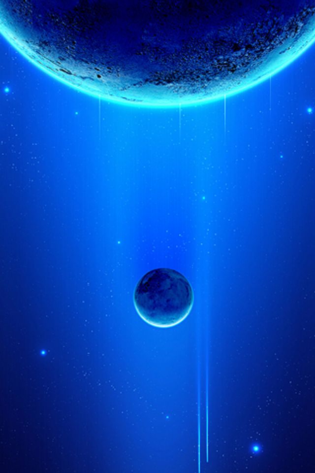 Moon and Earth Wallpaper