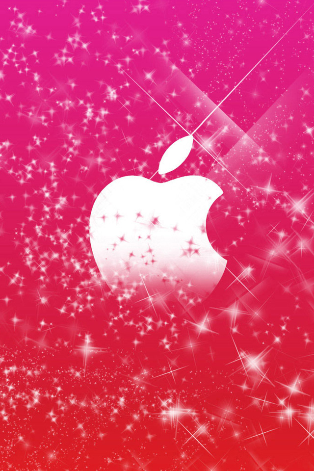 Apple Glitters Wallpaper