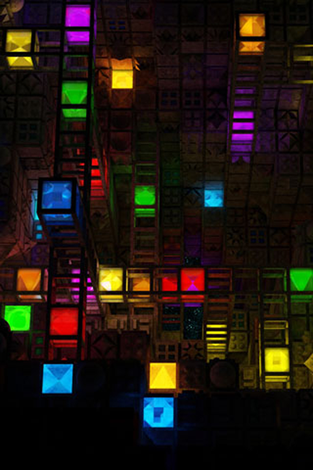 Color Cubes Wallpaper
