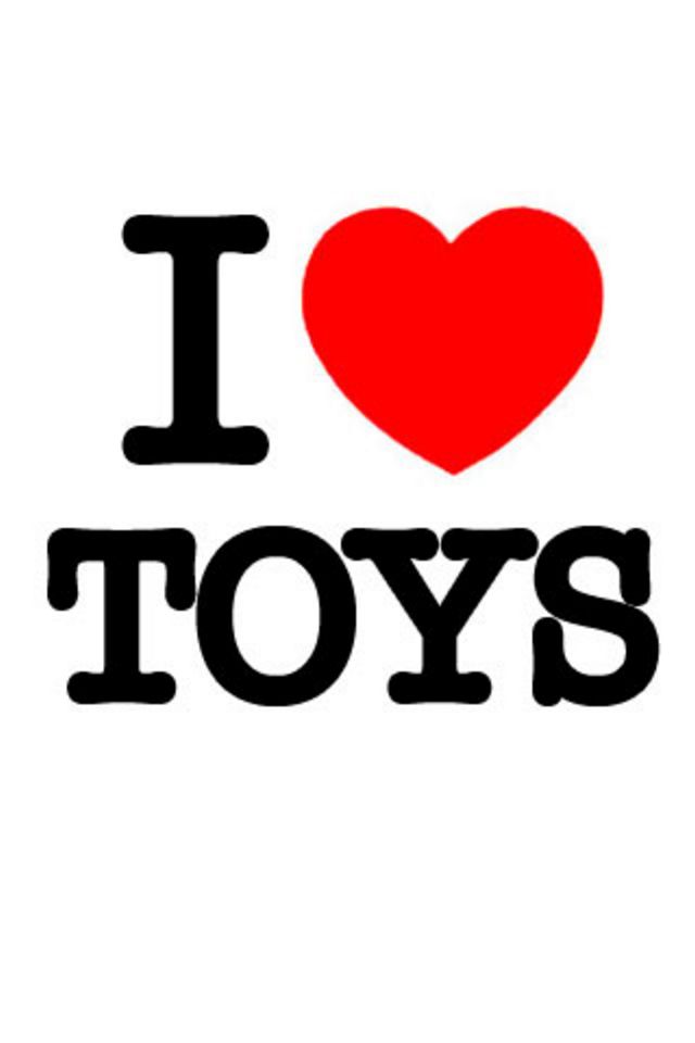 I Love Toys iPhone Wallpaper HD