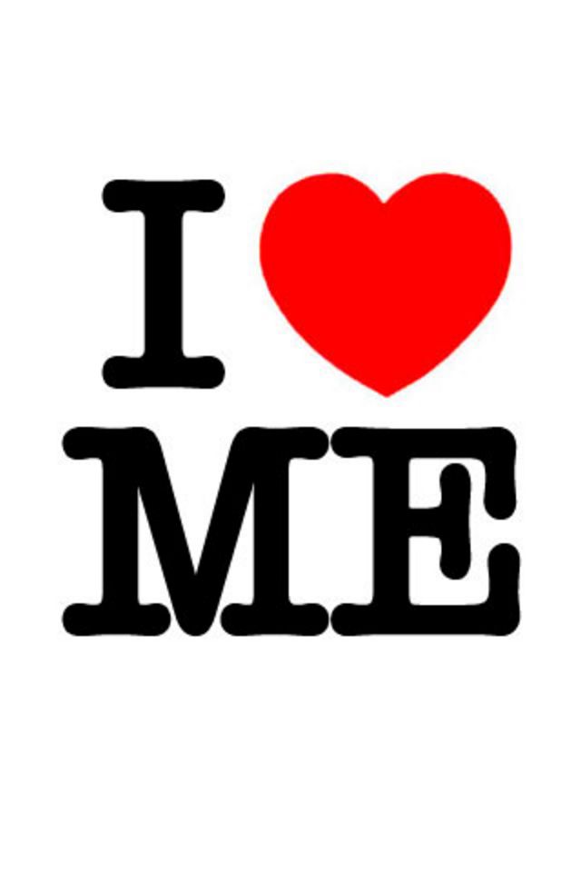 I Love Me iPhone Wallpaper HD