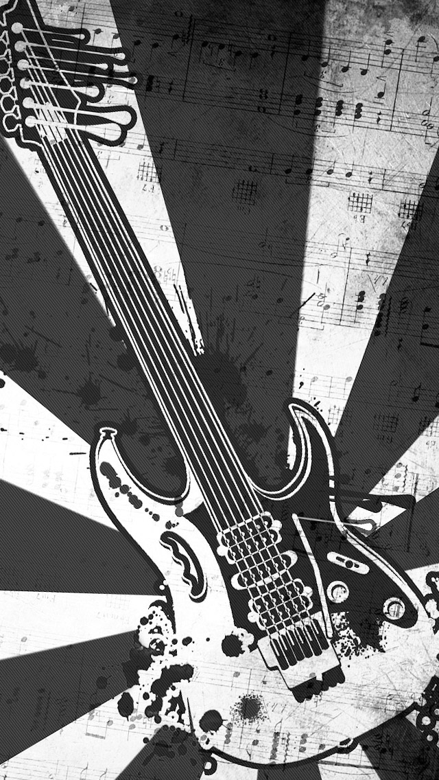 Electric Guitar iPhone Wallpaper HD