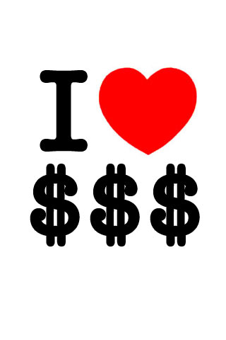 dollar sign background. View more I Love Dollar Sign