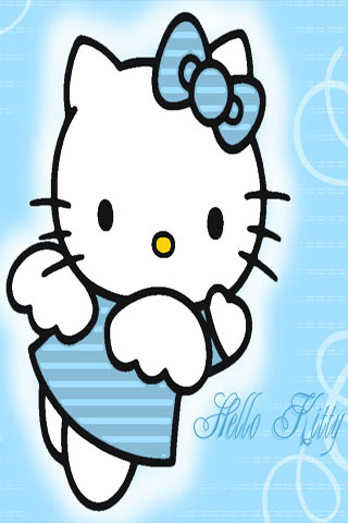 wallpapers hello kitty. Hello Kitty iPhone Wallpaper,