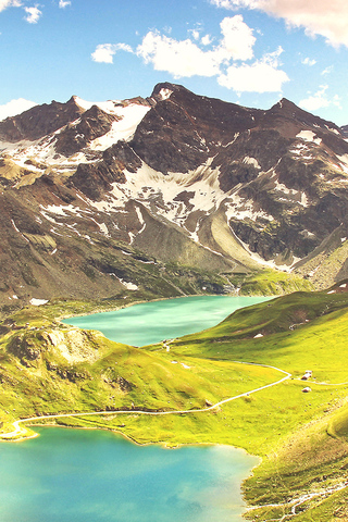 Mountains and Lakes