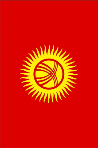 Kyrgyzstan Flag