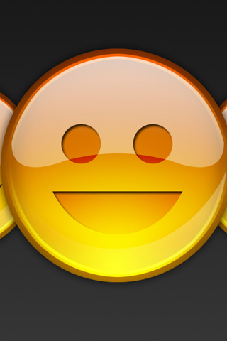 smiley faces wallpaper. Smiley Face iPhone Wallpaper