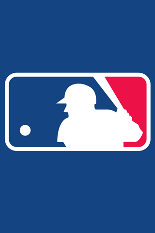 mlb wallpapers. MLB Logo iPhone Wallpaper