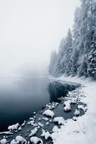 wallpapers winter. Weather iPhone Wallpapers