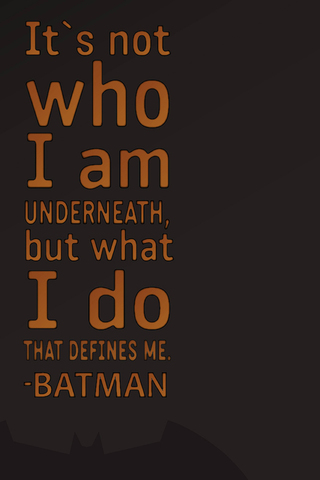 Batman Quote