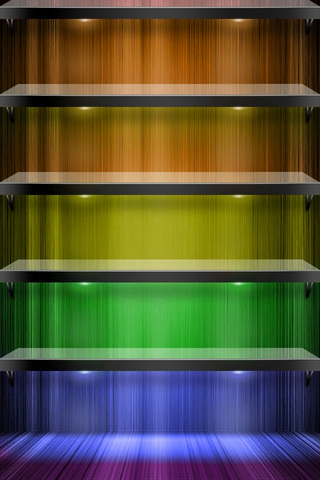 Rainbow Shelf