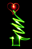 Christmas Tree Glow iPhone Wallpaper