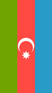 Azerbaijan Flag