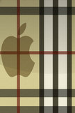 Burberry Apple iPhone Wallpaper
