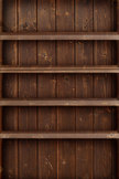 Brown Wood She...
