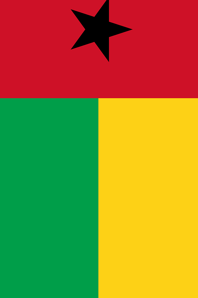 Guinea-Bissau Flag Wallpaper