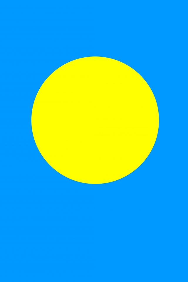 Palau Flag Wallpaper
