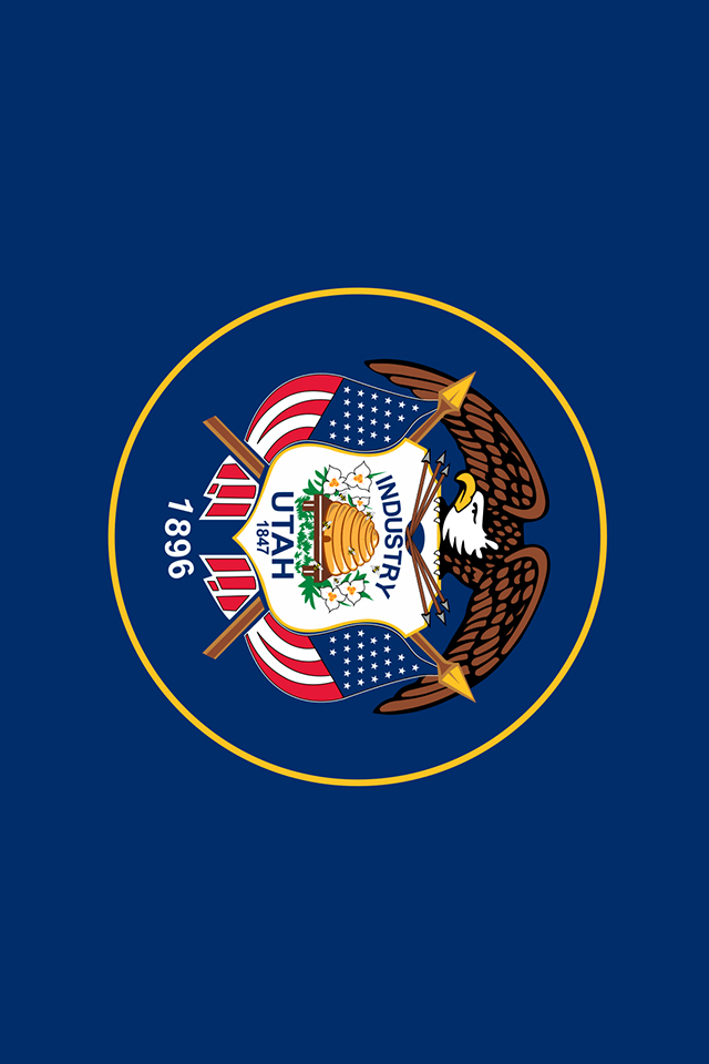 Utah Flag Wallpaper