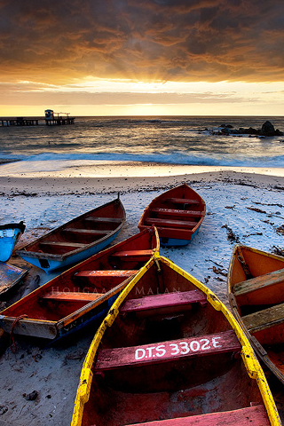 Boats on Shore