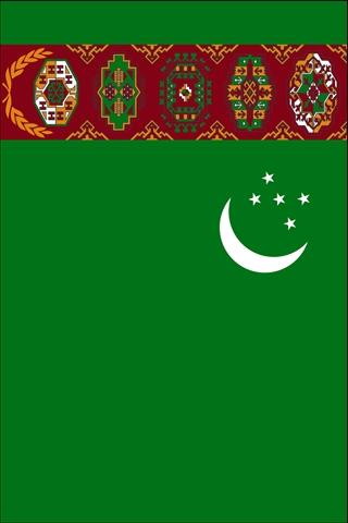 Turkmenistan Flag