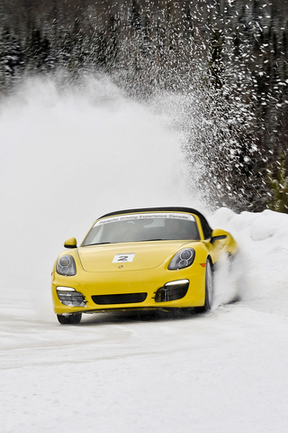 Yellow Porsche