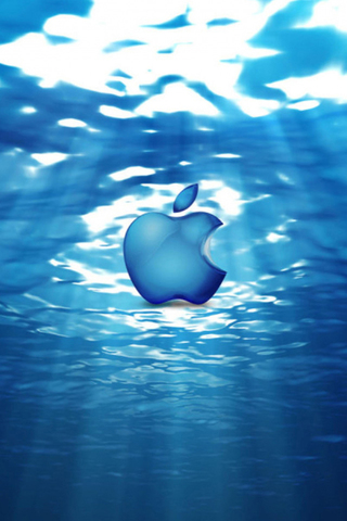 Apple Underwater