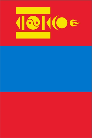 Mongolia Flag