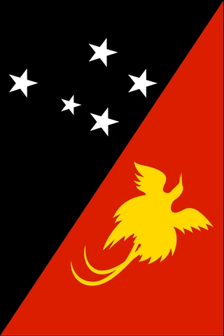 Papua New Guinea Flag