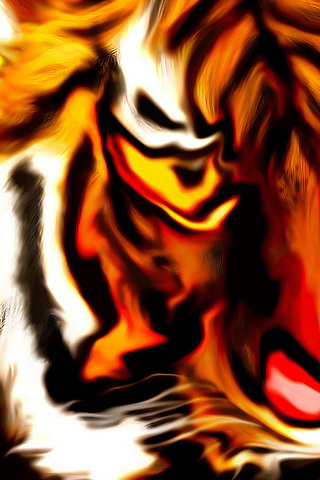 Tiger Abstract