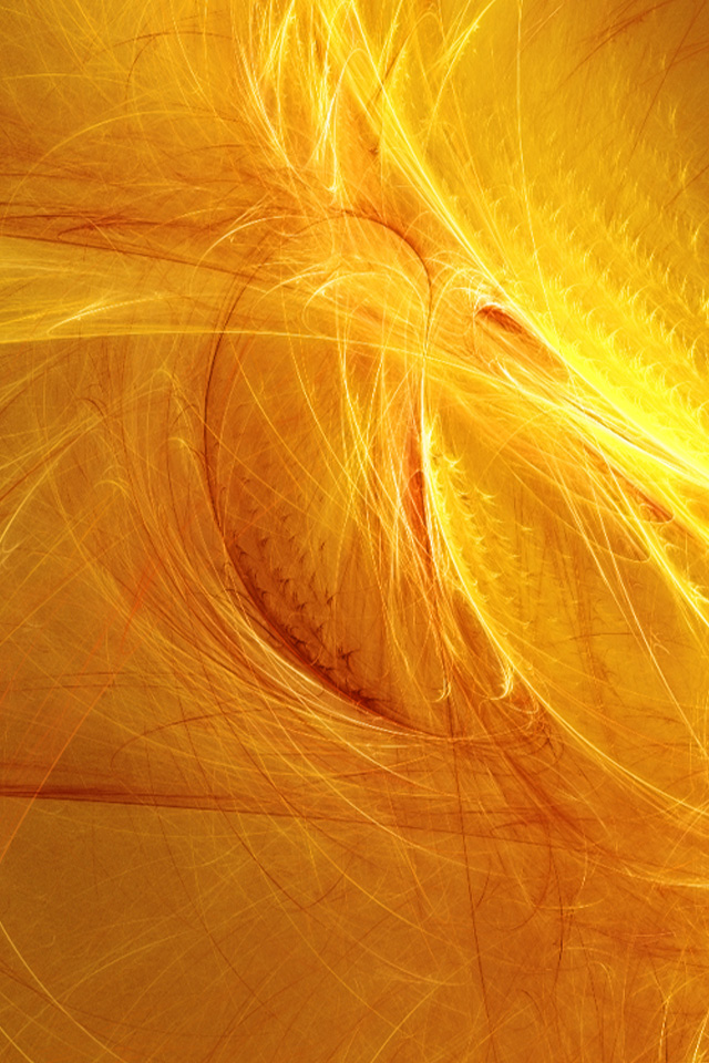 Golden Abstract Wallpaper