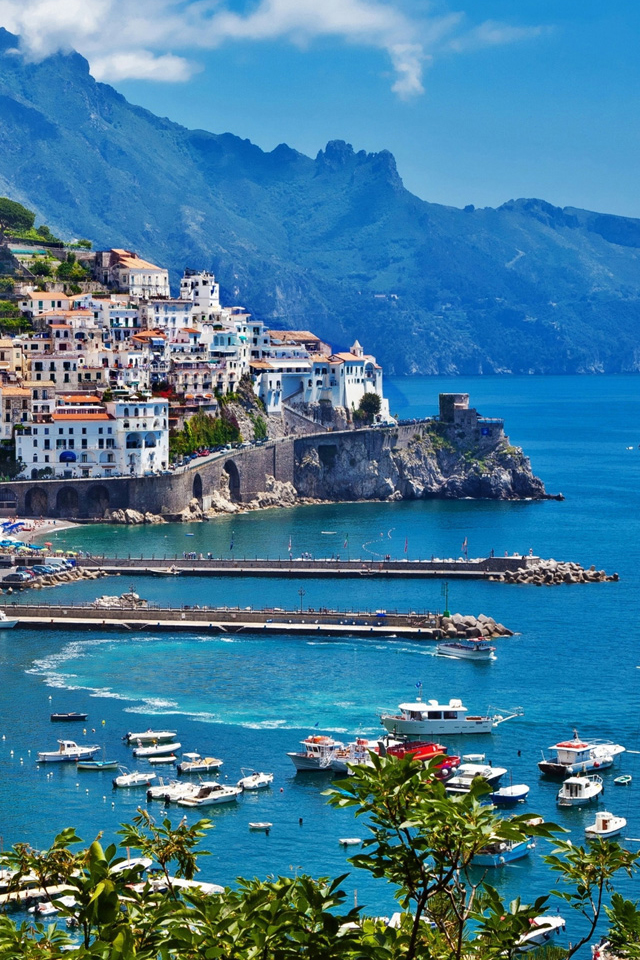 Amalfi Coast Wallpaper